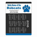 Adhesive Mouse Pad Calendar (8 1/2"x11")